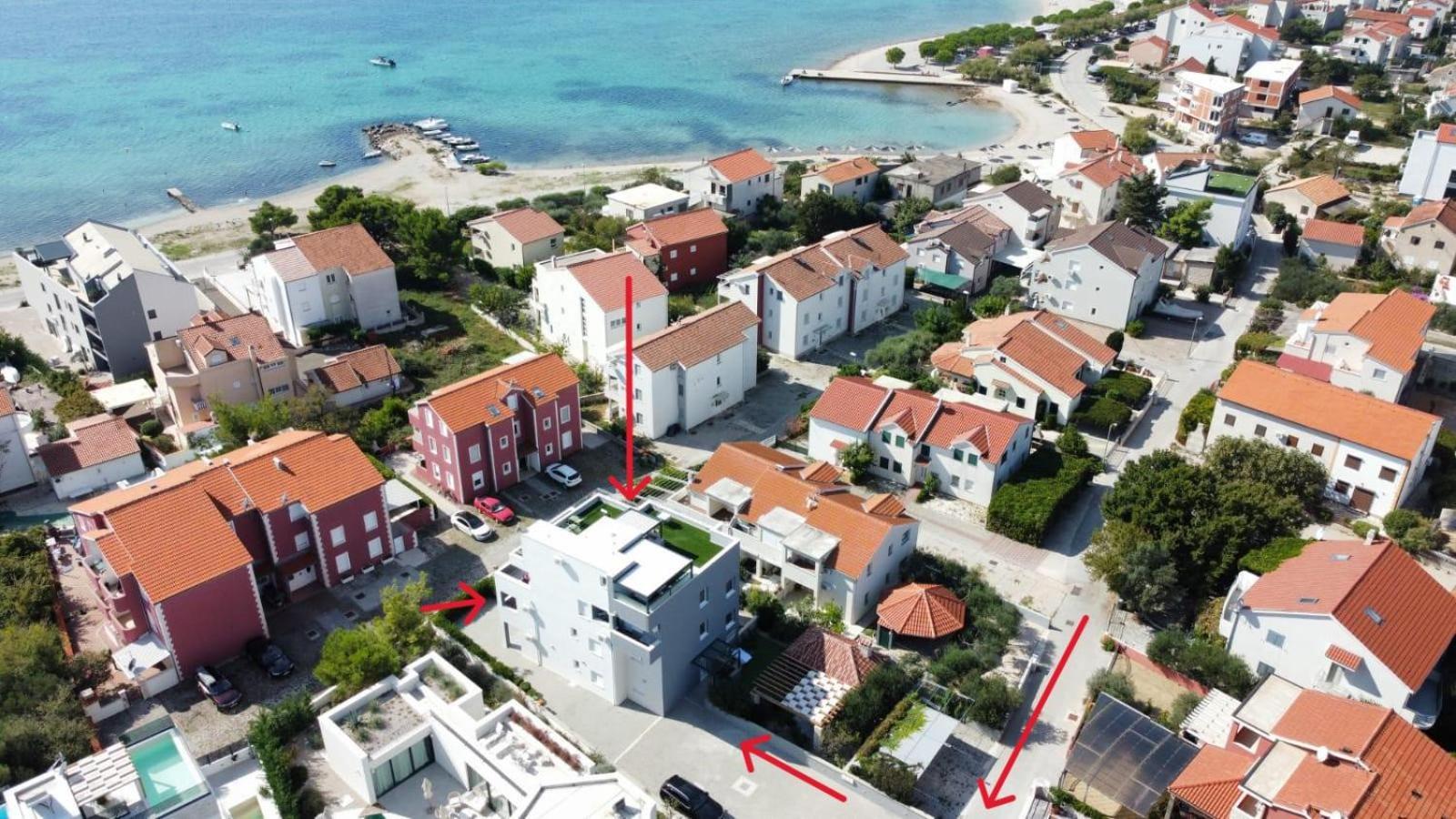 Apartman Benmi Vodice Exteriér fotografie